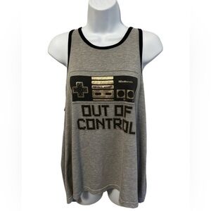 Nintendo flared tank top